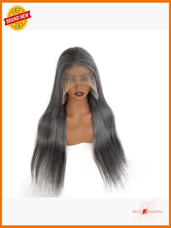Straight 13x4 Lace Front Wig Human Hair HD Transparent Lace 28 Inch 180% main image 7
